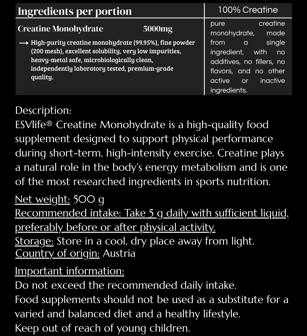 Creatine